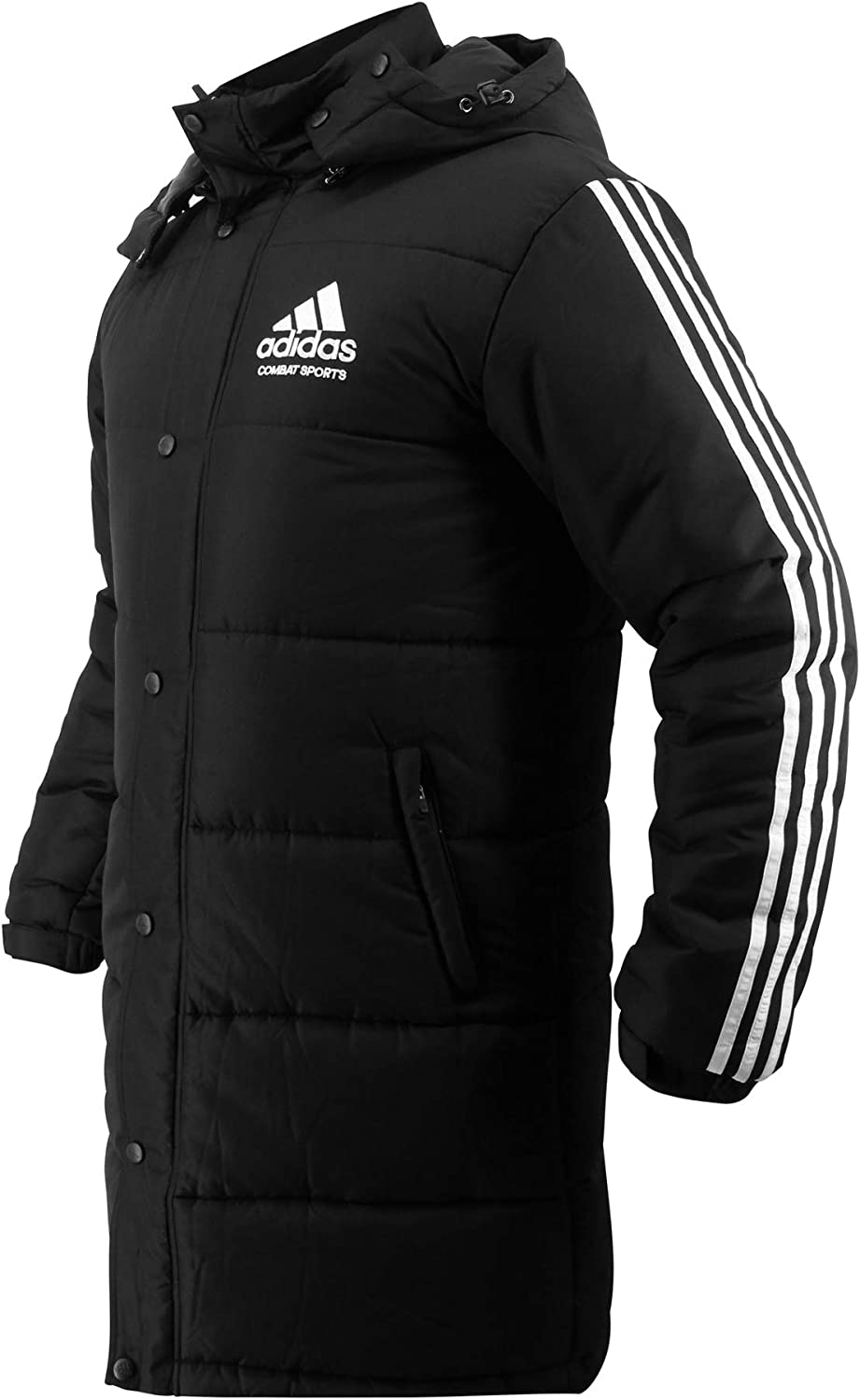 adidas Combat Sports Winter Long Parka Coat - Black