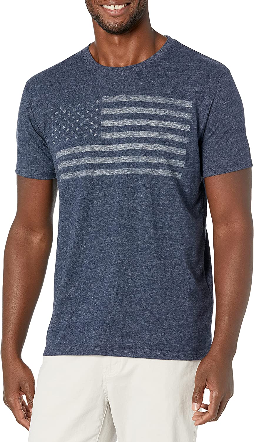 Lucky Brand Men's USA Flag Tee Shirt