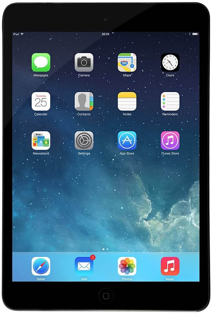 Apple iPad mini 7.9in WiFi 16GB iOS 6 Tablet 1stGEneration - Black & Space Gray (Renewed)