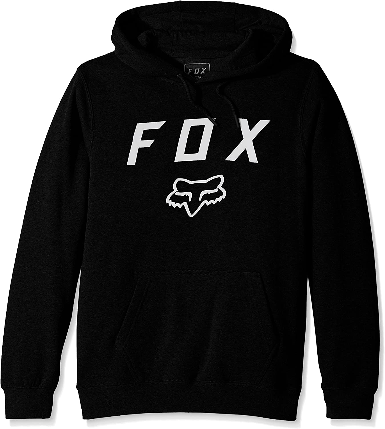 Fox Racing Men's Standard Legacy Moth Pullover Fleece, Black1, X-Large