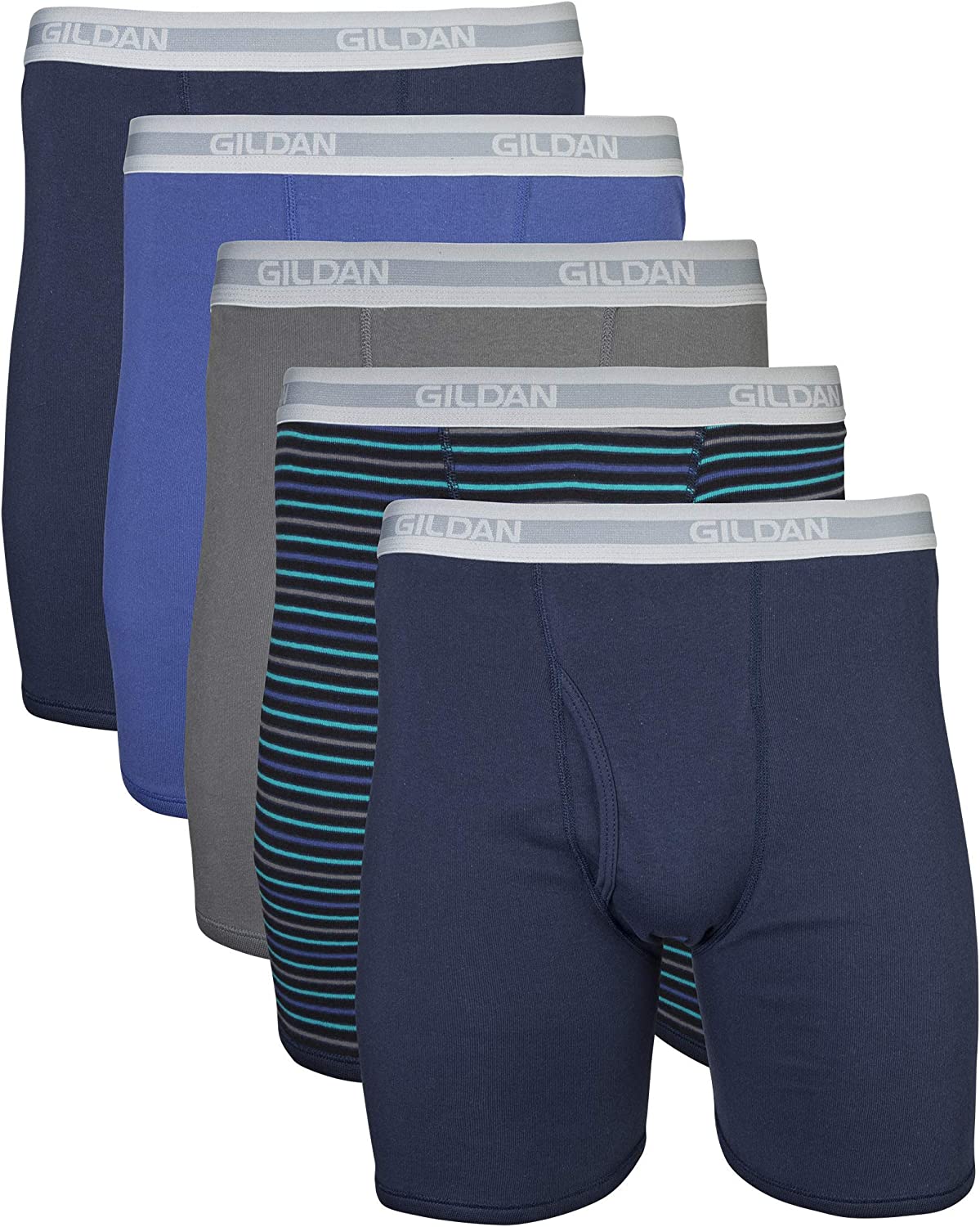 Gildan Men's Boxer Briefs, Multipack