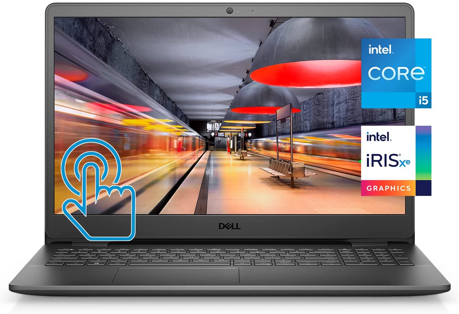 Dell Inspiron Laptop (2022 Latest Model), 15.6" Full HD Touchscreen, Intel Core i5-1135G7 Processor (Beats i7-1065G7), Intel Iris Xe Graphics, 16GB RAM, 1TB SDD, Webcam, Wi-Fi, Bluetooth, Windows 11
