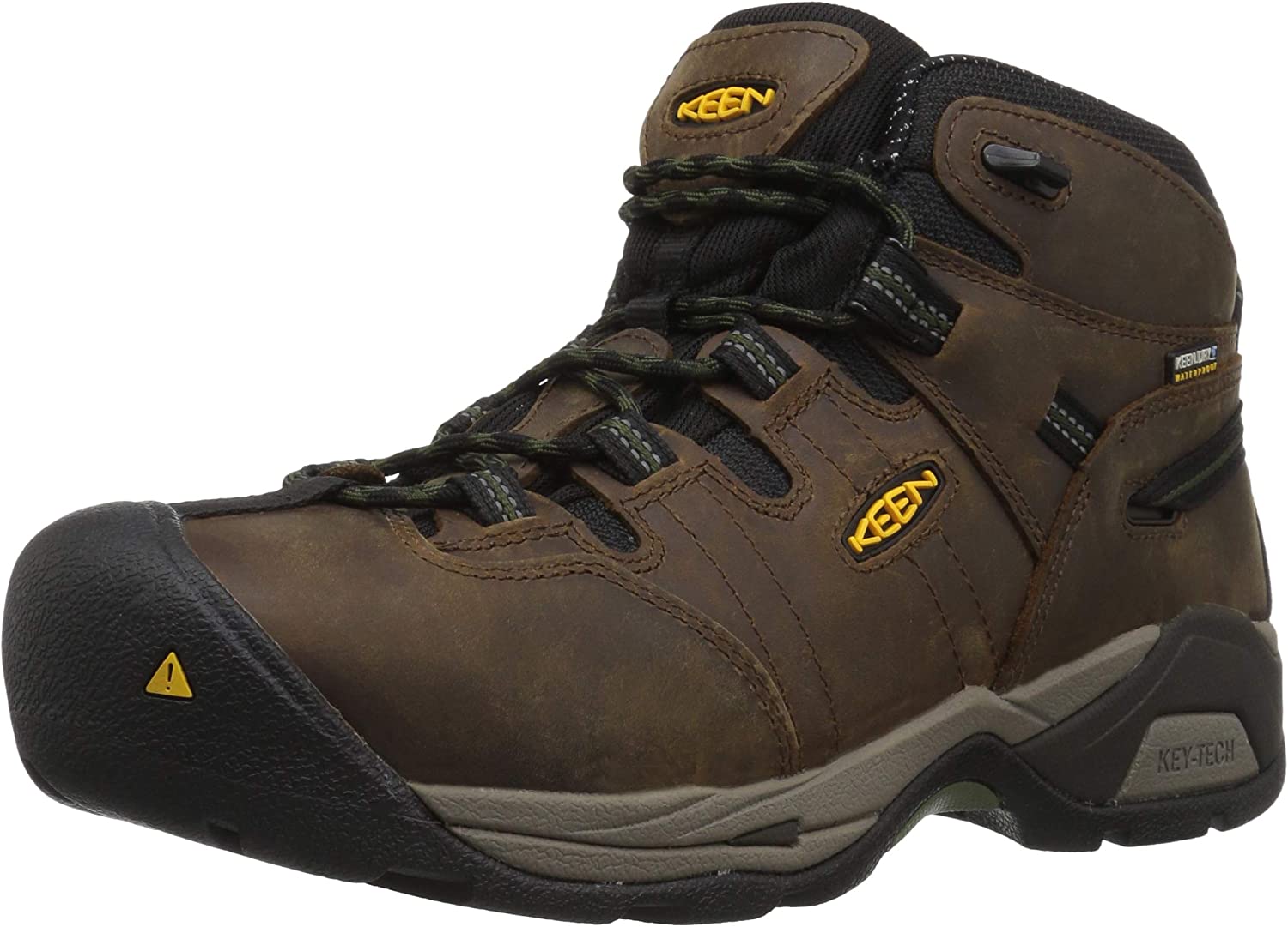 KEEN Utility Men's Detroit XT Mid Steel Toe Waterproof Work Boot