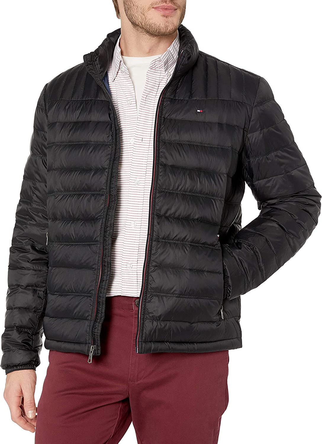 Tommy Hilfiger Men's Real Down Insulated Packable Puffer Jacket