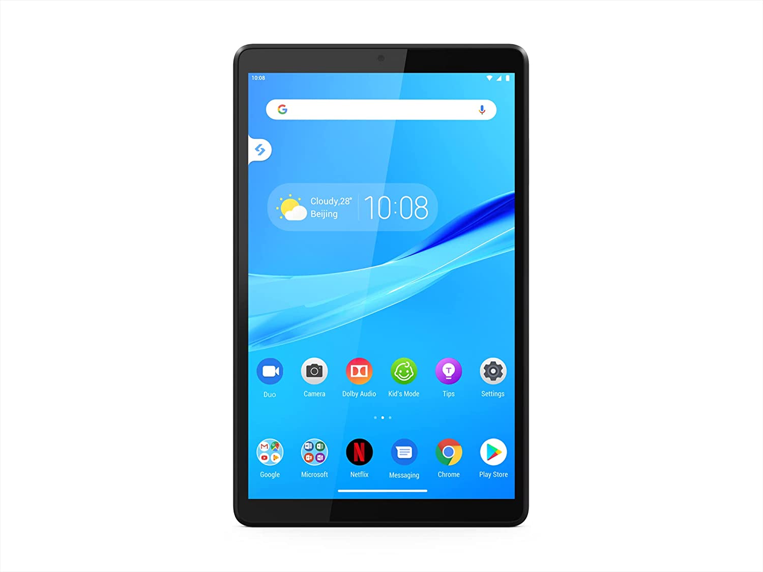 Lenovo Tab M8 Tablet, HD Android Tablet, Quad-Core Processor, 2GHz, 32GB Storage, Full Metal Cover, Long Battery Life, Android 10 Pie, Slate Black