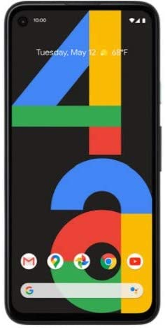 Google Pixel 4a Verizon LTE Just Black (Renewed)