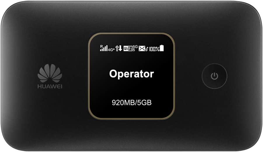 Huawei E5785Lh-22c 300 Mbps 4G LTE Mobile WiFi (4G LTE in Europe, Asia, Middle East, Africa & 3G globally. 12 hrs working, Original OEM item) (Black)