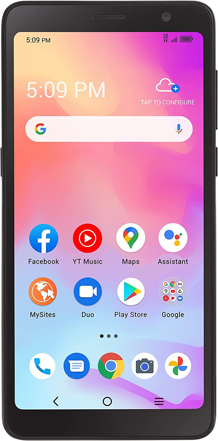 total wireless Alcatel TCL A3, 32GB, Black - Prepaid Smartphone (Locked)