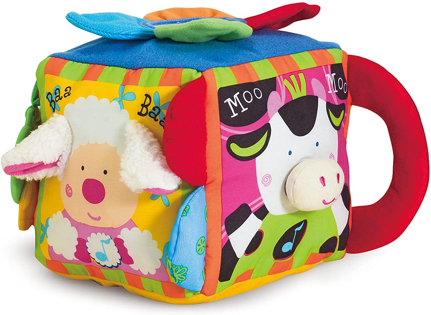 Melissa & Doug K's Kids Musical Farmyard Cube Educational Baby Toy