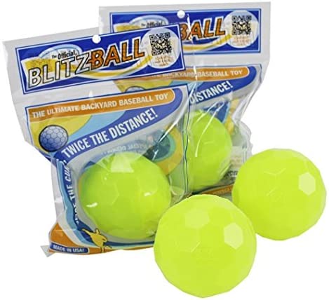 Blitzball Plastic Baseball (4 Pack)