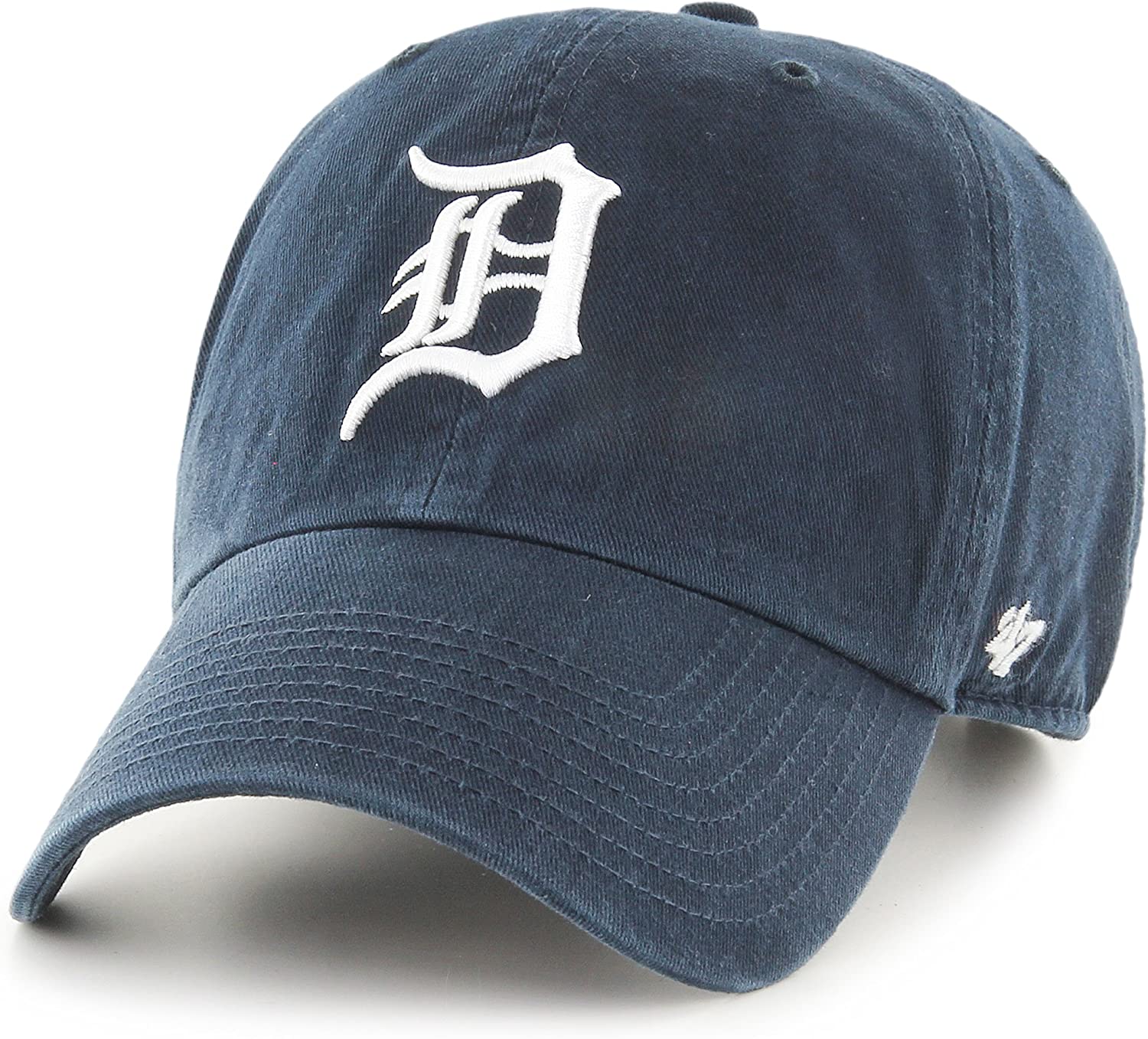 MLB Detroit Tigers Clean Up Adjustable Cap (Navy) (For Adults)