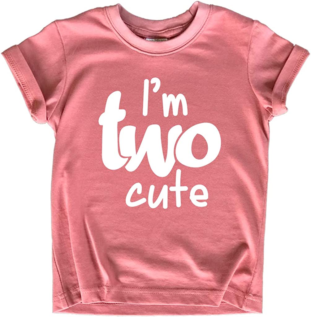 2nd Birthday Outfits for Toddler Girls im Two Cute Shirt Girl 2 Year olds Second