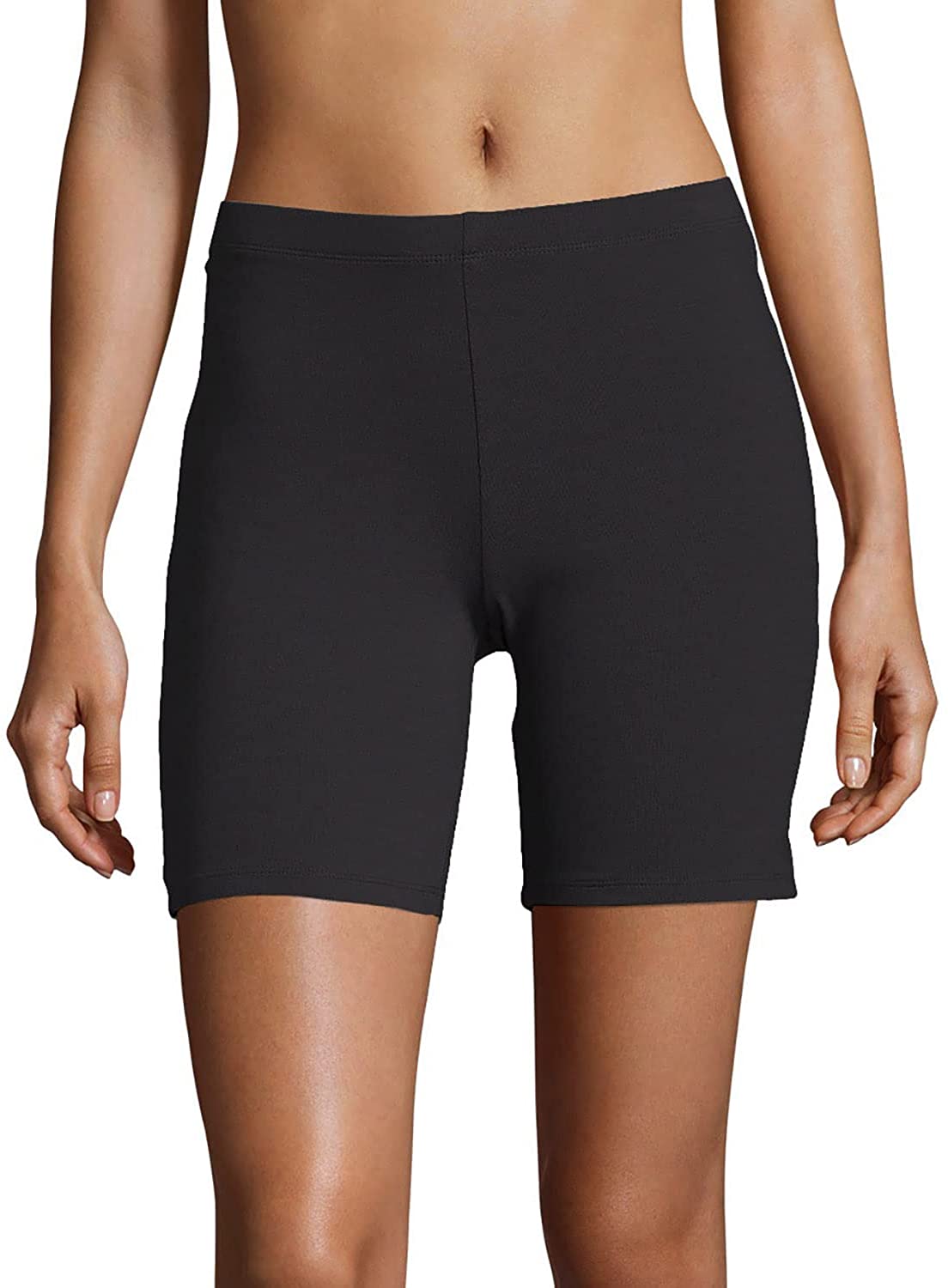 Hanes Women's Stretch Jersey Bike Short