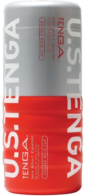TENGA TOC-004US Ultra-Size Pre-Lubricated Double-Hole Male Masturbator Cup With Powerful Suction