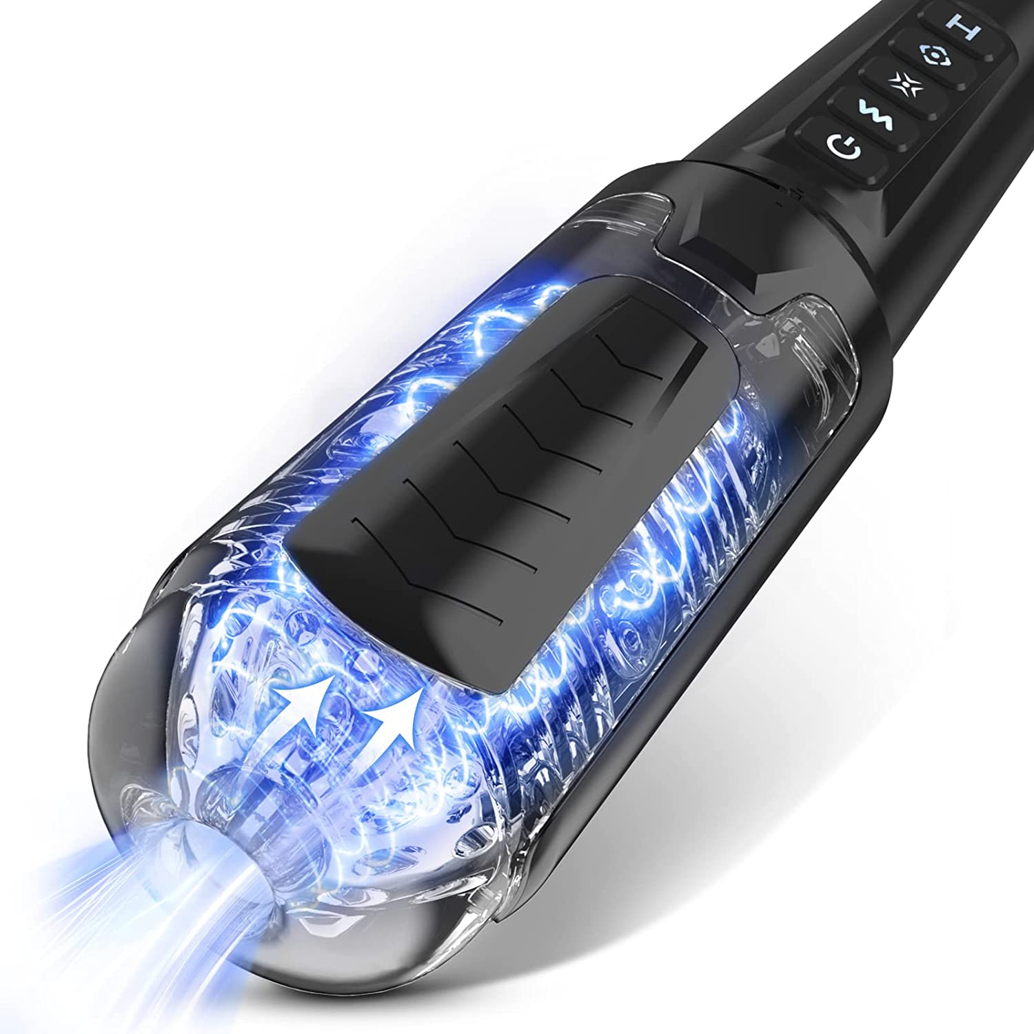 Automatic Male Masturbator Cup with 10 Vibration Mode and 4 Vacuum Suction, Pocket Pussy Male Strokers Electric Male Masturbators Toy- Penis Vacuum Pump Adult Self-Pleasure Sex Toys for Men