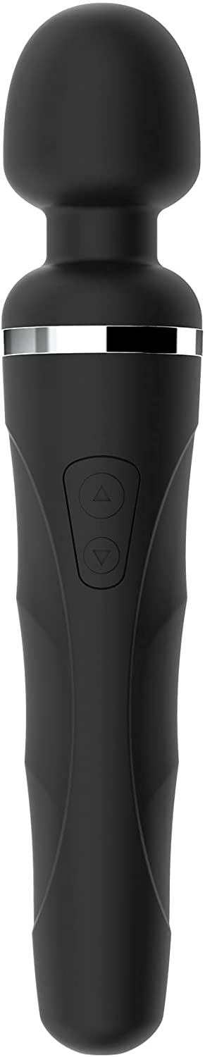 LOVENSE Domi 2 Wand Massager for Women/Men, Magic Vibrator Wand, Powerful & Quiet Stimulator with Dual Rotating Head, Bluetooth Phone App Control, Customizable Vibrations & Partner Play