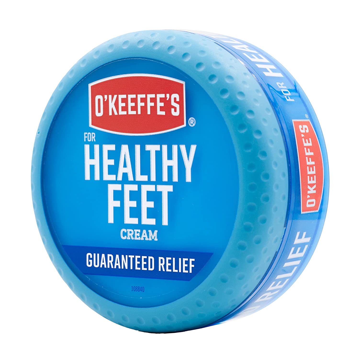 O'Keeffe's Healthy Feet Foot Cream for Extremely Dry, Cracked Feet, 3.2 Ounce Jar, (Pack of 1)