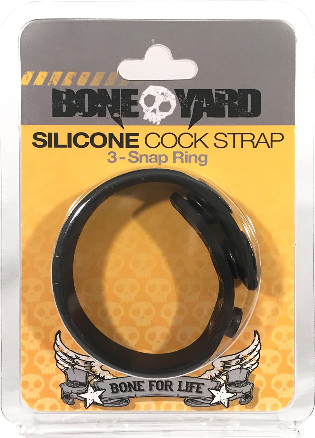 Boneyard Cock Strap Black
