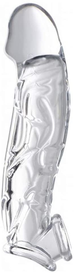 Size Matters 2 Inch Clear Extender Sleeve, 9"